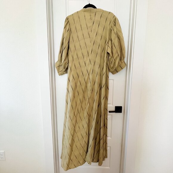 Jen’s Pirate Booty Saloon Maxi Dress in Ikat Yucca - XXL - Picture 8 of 8